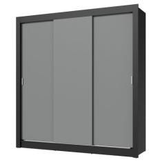 Guarda-roupa Casal 3 Portas de Correr Nobre Madesa