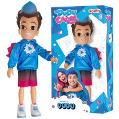 Boneco Dudu E Carol Youtuber Infantil Articulado Vinil 26Cm - Rosita