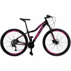 Bicicleta Aro 29 Cripto 21 Marchas Freios Disco c/ Suspensão, 15", Pre