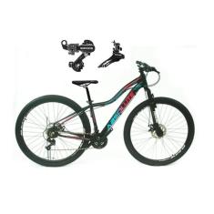 Bicicleta Aro 29 Feminina Absolute Hera Alumínio 21V Câmbios Shimano Tz Freio a Disco Suspensão Dian-Feminino