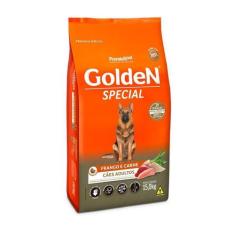 Ração Golden Special Sabor Frango E Carne Cães Adultos 15Kg - Premier 