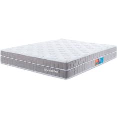 Colchão King Molas Ensacadas Espuma Nasa Viscoelástica  D33 C