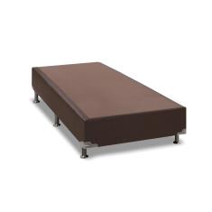 Cama Box Base Solteiro Universal Courano Brown (0,69x1,88x0,30) - Ortobom