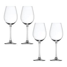 Conjunto De 4 Taças Para Vinho Branco Em Vidro Cristalino Salute Spiegelau
