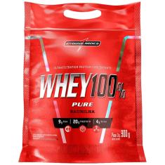 WHEY 100% PURE BAUNILHA 900G REFIL INTEGRALMEDICA