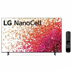 Smart TV 4K LG NanoCell 50&quot; com Inteligência Artificial, ThinQ AI, Smart Magic e Wi-Fi - 50NANO75