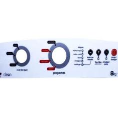 Membrana Adesivo Do Painel Lavadora Brastemp Clean 8Kg Bwb08