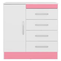 Cômoda Demóbile Montevideu com 4 Gavetas e 1 Porta