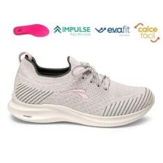 Tênis Kolosh Esportivo K7022 - Nevoa-Feminino