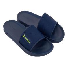 Chinelo Masculino Rider Street Slide Sandália Gáspea 11578, Azul, Azul