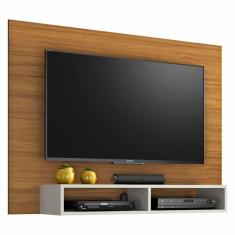 Painel Para Tv Até 49 " Com Nicho Eros Freijó E Off White