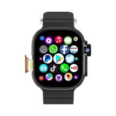 Smartwatch Celular 4G DW100 pro Com WIFI, Câmera Rotativa, Desbloqueio