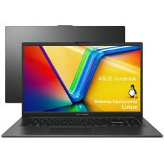 Notebook ASUS VivoBook Go 15 E1504FA, AMD Ryzen 5 7520U, 8GB RAM, 512G