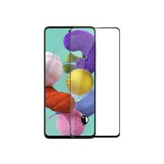 Película de Vidro Temperado 3D Compatível com Samsung A51 Preto Tela Toda