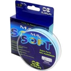 Linha Monofilamento Maruri Max Soft 28Lb Azul (0,46mm - 300M)