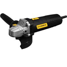 Esmerilhadeira Angular 220v 4.1/2 Pol. 710W Preto Hammer, 220V