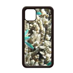 Capa para iPhone 11 Pro Max com imagem da natureza e peixe oceano para Apple Mobile