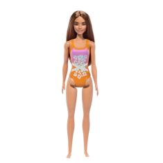 Boneca Barbie Praia com Maiô Rosa DWJ99 HXX50 - Mattel