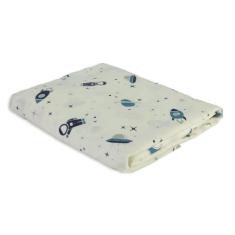 Lençol Avulso Com Elástico para Berço Americano 100%Algodão 200 Fios -