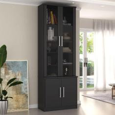 Estante de Livros 4 Portas 5 Prateleiras - Foscarini