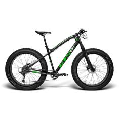 Bicicleta GTS Fat Bike Aro 26 com Freio a Disco Hidráulico 9 Marchas e Garfo Rígido | GTS M1 I-Vtec-Unissex