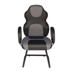 Cadeira Gamer Interlocutor Linha Gamer Racing Cinza