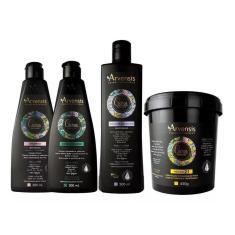 Kit Arvensis Cachos Sh. + Cond. + Ativador Ond. + Masc. 2X1