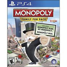 jogo Monopoly Family Fun Pack PS4 americano lacrado