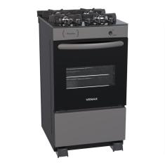 Fogao a Gas 4 Bocas Venax Picasso Vitreo Grafite