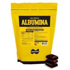 Albumina (1Kg) - Sabor: Chocolate - Naturovos