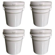 Balde 5L Para Massinha 4 Pçs