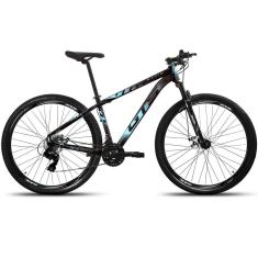 Bicicleta Aro 29 Gts Rapid 24 Marchas Freio a Disco-Unissex