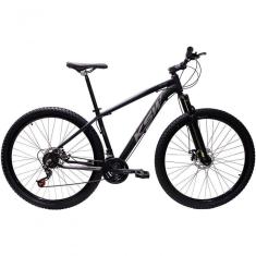 Bicicleta Aro 29 Ksw Xlt 24v Freio A Disco Suspensão Mountain Bike Alumínio Preto-prata 17