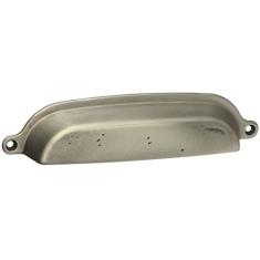 MNG Hardware 84864 Puxador Riverstone, 15 cm, estanho envelhecido