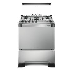 Fogão 5 Bocas Decorato G3 Inox Mueller Bivolt, Bivolt