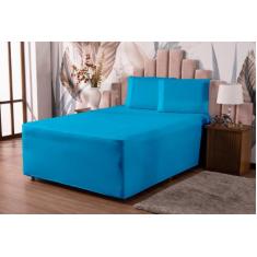 Lençol Luva Para Cama Box Casal Com Elástico Na Base - DJB Enxovais, A