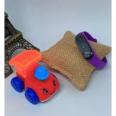 Kit Relógio Infantil Digital Led Bracelete Prova água Esportivo para C