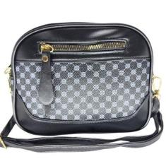 Bolsa feminina tiracolo transversal media três divisórias luxo-Feminino