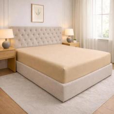 Lençol de cama Queen Avulso 400 Fios Com Elástico 100% algodao - Rafal