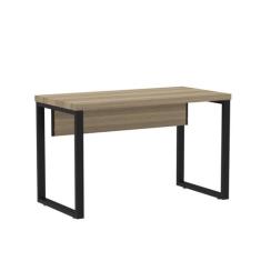 Mesa de Escritório Madeira 134x60x75cm M1340PE40TUB 134cm Industrial N