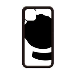 Capa Make A Fist Gesture Outline Pattern para iPhone 12 Pro Max para Apple Mini Mobile Case Shell