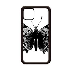 Capa de espécime borboleta preta para iPhone 11 Pro Max para Apple Mobile Case Shell