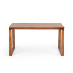 Mesa de Jantar 4 Lugares 140x80cm Madeira Maciça Craft Artemobili Garapa