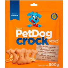 Biscoito Pet Dog Crock Mini - 500 g