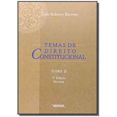 Temas De Direito Constitucional - Tomo 2 - Renovar