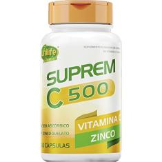 Suprem C500 Vitamina C + Zinco 750mg 60 Vegan Caps Unilife