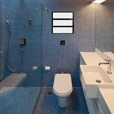 Janela de Alumínio Basculante 60x60cm Hale Esquadrias Preto