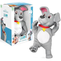 Ursinho Pelúcia e Vinil Cachorrinho Vagabundo Boneco 30cm