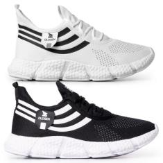 Kit 2 Tênis Masculino Esportivo Treino Academia Caminhada - Oldsen, Br