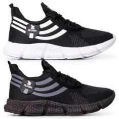 Kit 2 Tênis Masculino Esportivo Treino Academia Caminhada - Oldsen, Pr